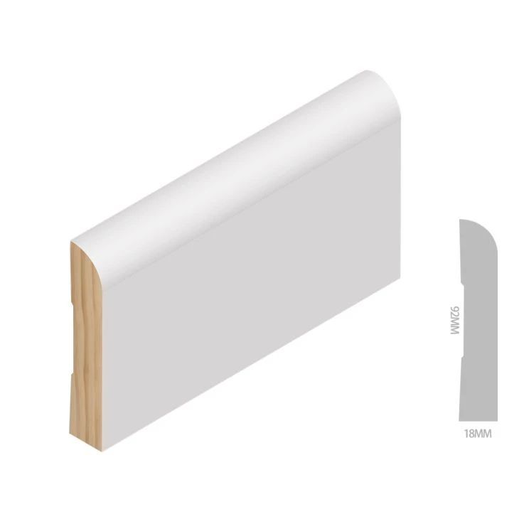 Grundiertes Board Moulding