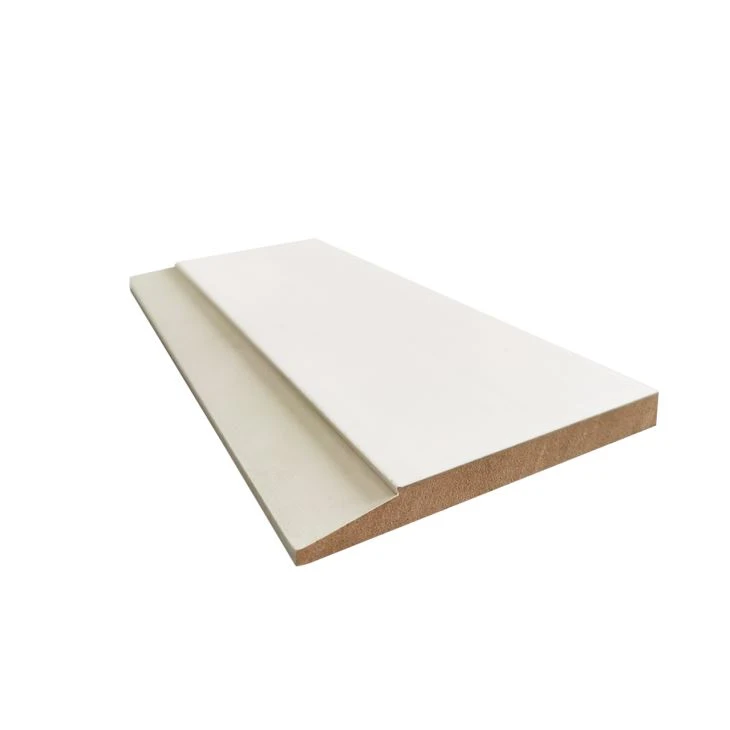 Grundiertes MDF-Dekorformteil