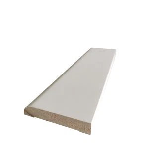 Grundierter Baseboard Pencil Round Moulding