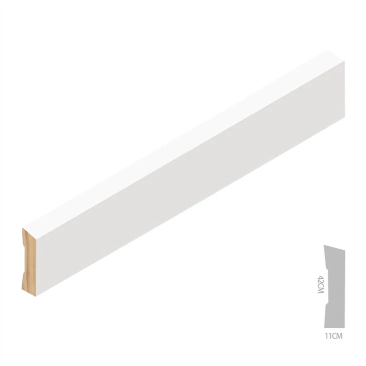 White Primed Finger Jointed Boards Window Reveal Moulding